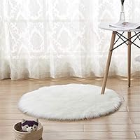 シープスキン ラグマット クリーム色 サイズ約165×126 Amazon｜ファー ラグ 北欧 カーペット ふわふわ絨毯 厚手 玄関